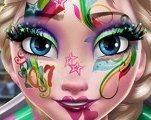 Игра Новогодний Макияж Эльзы